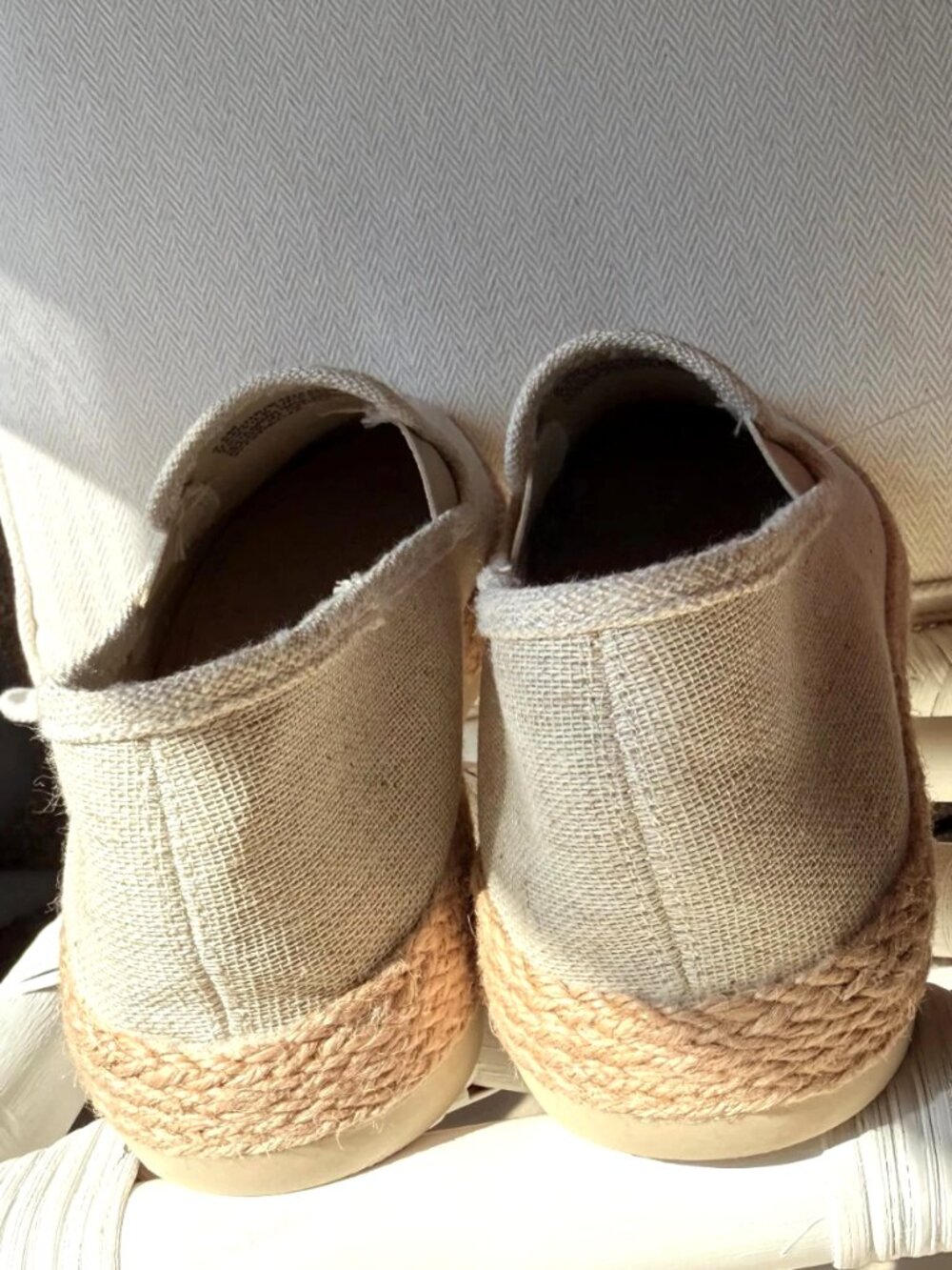 Esprit Nadine Women's Espadrille Slip On Canvas Crochet Beige Size 8.5 NWOB - Picture 13 of 13